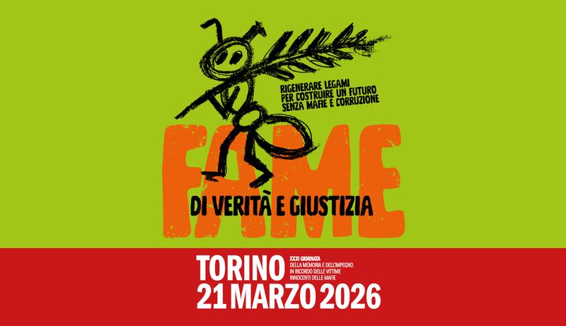 A Torino la XXXI Giornata della Memoria e dell'Impegno